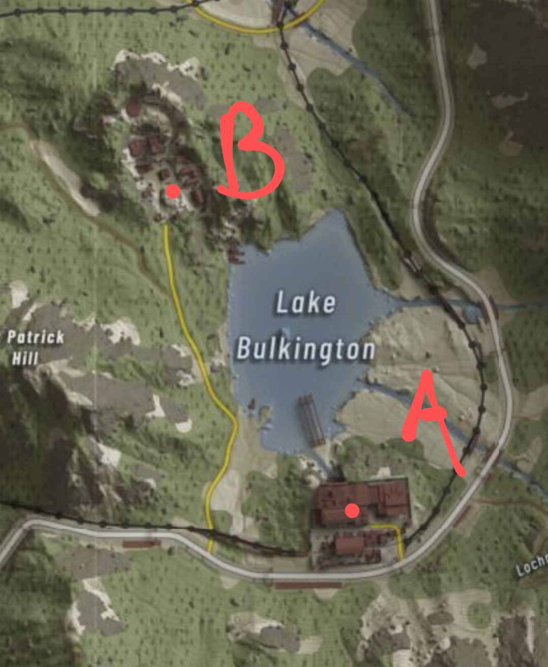 Operation Backhand tactical map